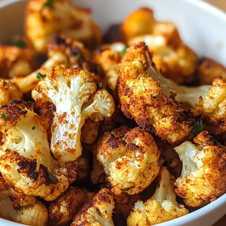 Air Fry Cauliflower Recipe