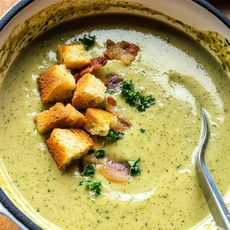Cream of Zucchini Soup