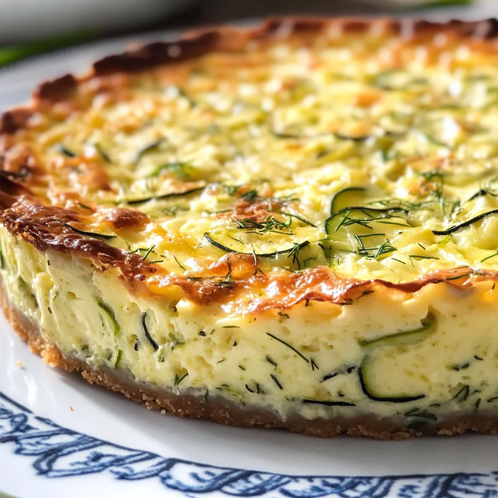 Crustless Zucchini Quiche Recipe