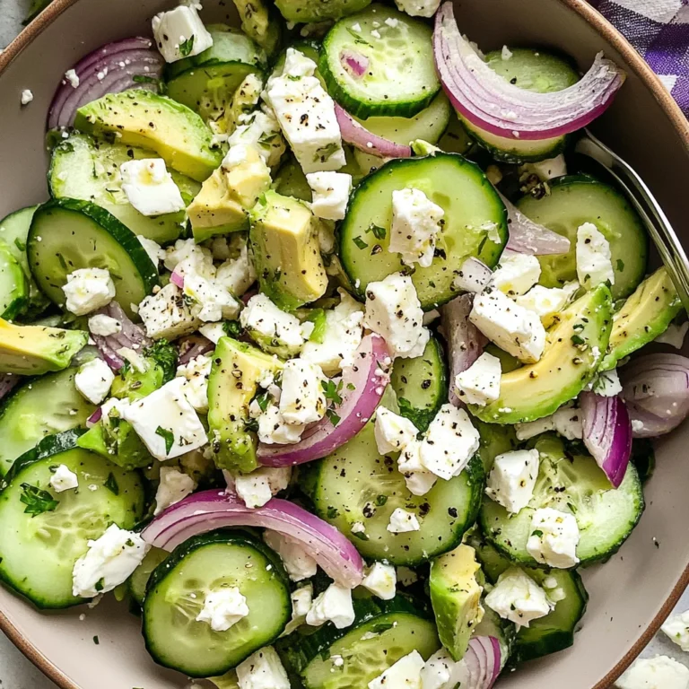 Cucumber Feta Salad