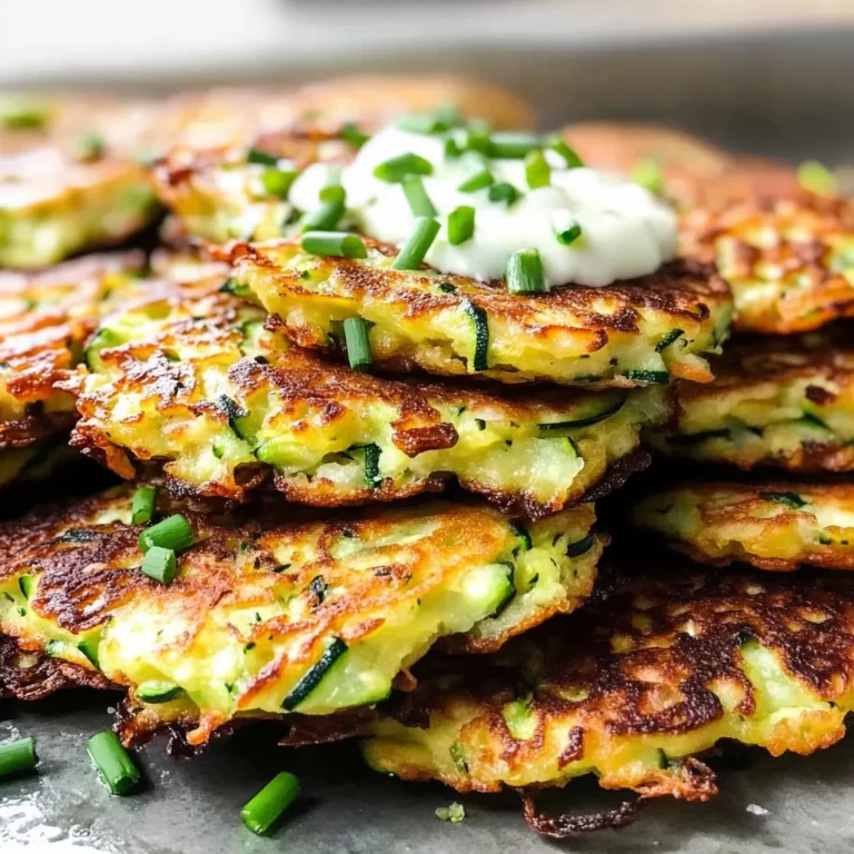 Easy Zucchini Fritters