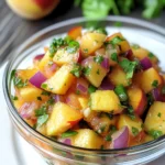 Fresh Peach Salsa recipe