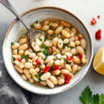 Marinated White Beans