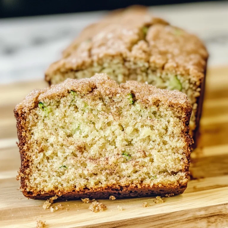The Best Snickerdoodle Zucchini Bread