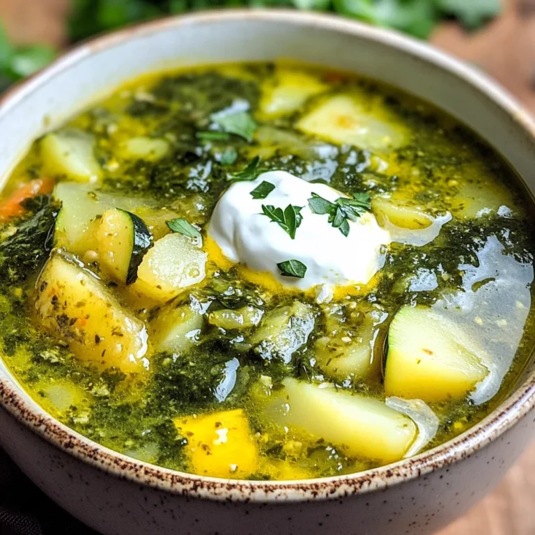 Ukrainian Green Borscht