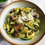 Zucchini Mushroom Pasta