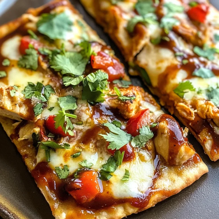 BBQ Chicken Flatbread