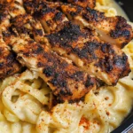 Blackened Cajun Chicken Alfredo