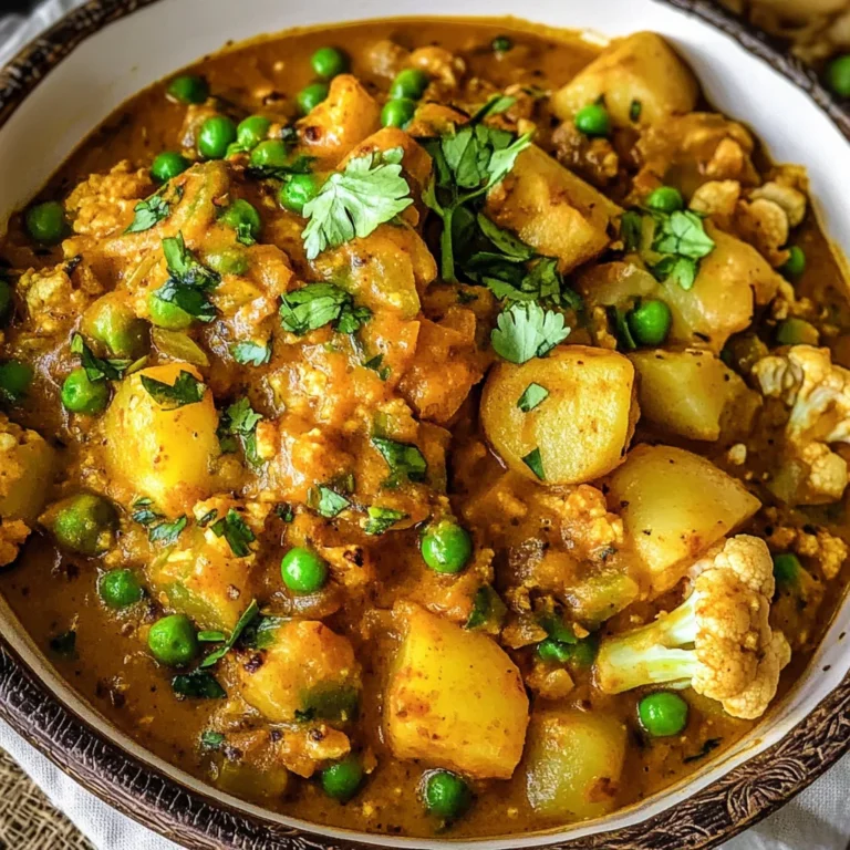 Cauliflower Potato Curry