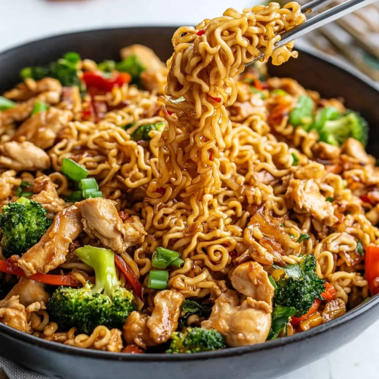 Chicken Ramen Stir Fry