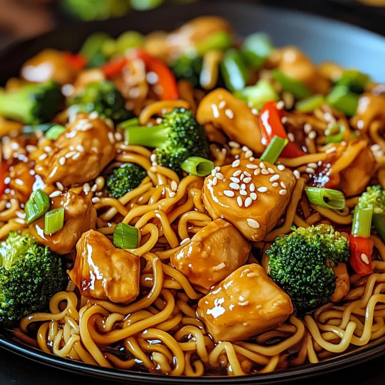 Chicken Teriyaki Noodles