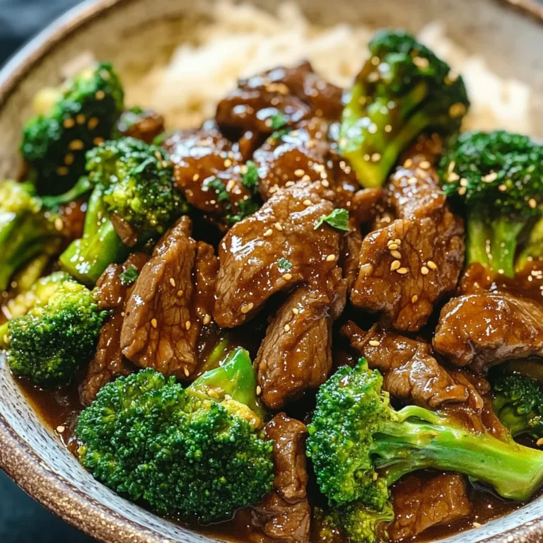 Chinese Beef and Broccoli (牛肉炒西兰花)