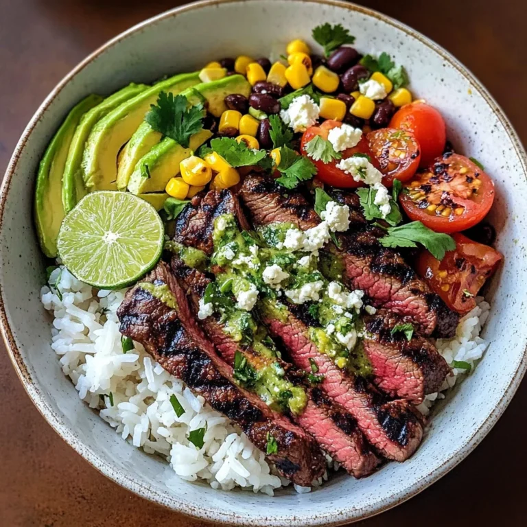 Cilantro Lime Steak Bowls: A Flavorful Recipe for a Quick Dinner