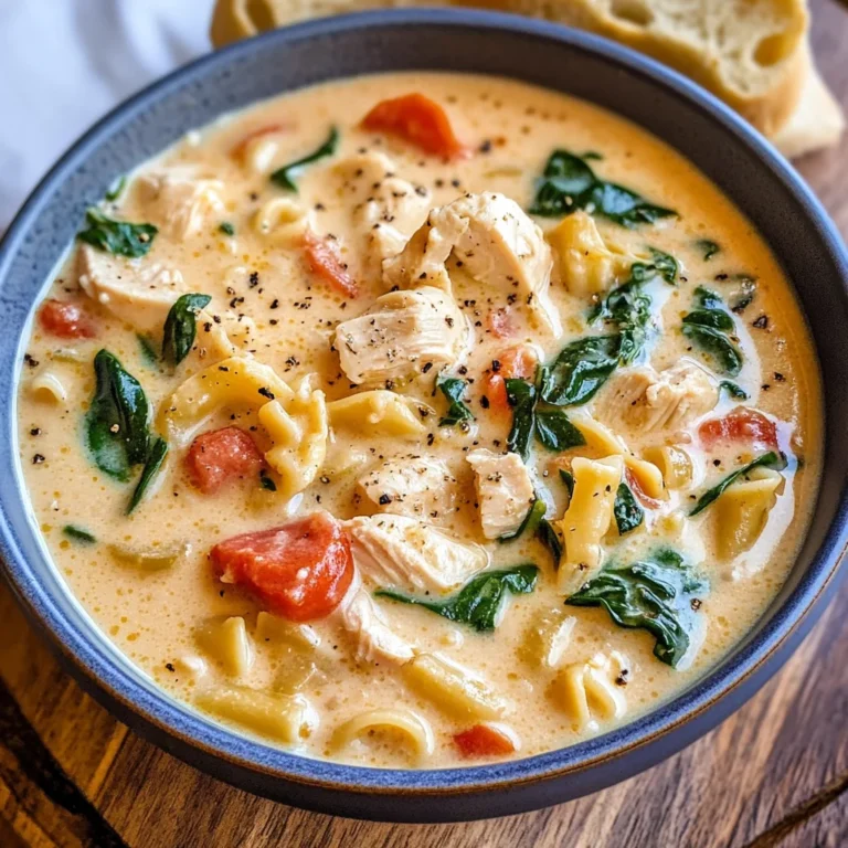 Creamy Tuscan Chicken Soup
