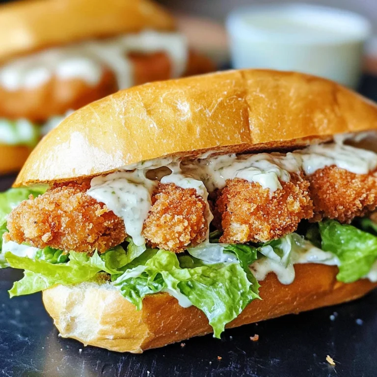 Crispy Chicken Caesar Sandwich