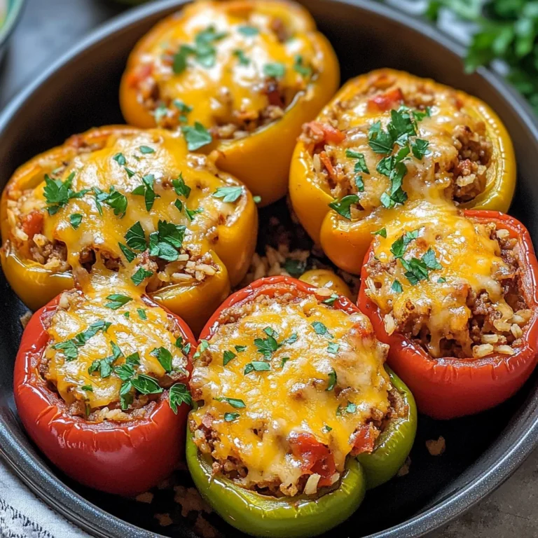 Easy Stuffed Bell Peppers Recipe