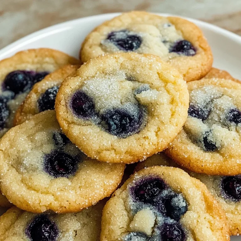 Lemon Blueberry Cookies Recipe