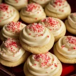 Peppermint Meltaway Cookies