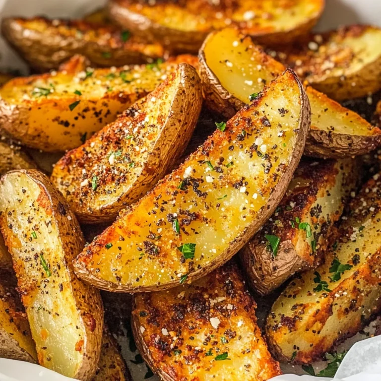 Seasoned Baked Potato Wedges