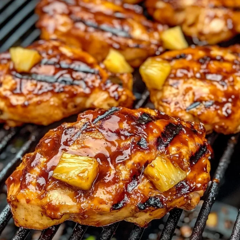 Whiskey Pineapple Chicken