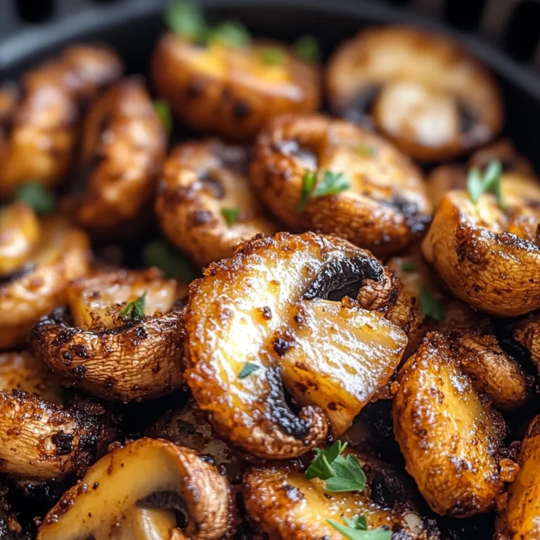 Air Fryer Mushrooms: Discover a Crispy Delight Today!