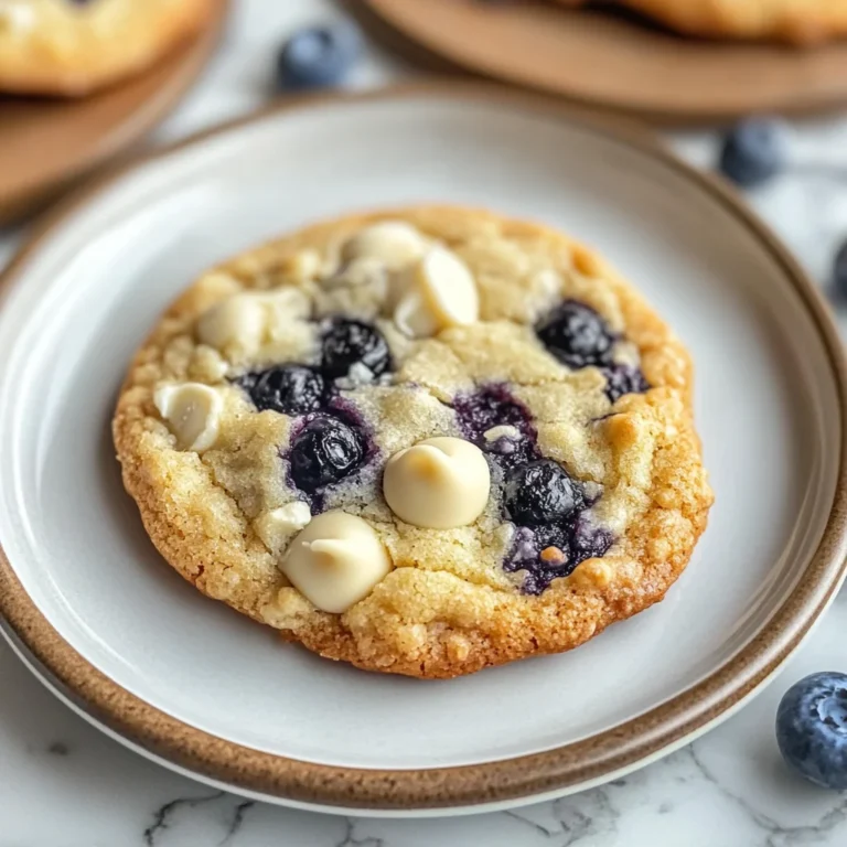 Blueberry White Chocolate Chip Cookies - Alrightwithme