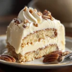 Butter Pecan Tres Leches Cake