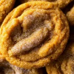 Chewy Pumpkin Snickerdoodle Cookies