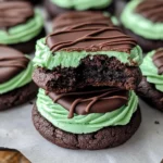 Chocolate Mint Cookies
