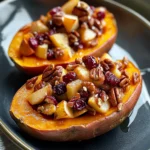 Cranberry Apple Twice-Baked Sweet Potatoes Recipe