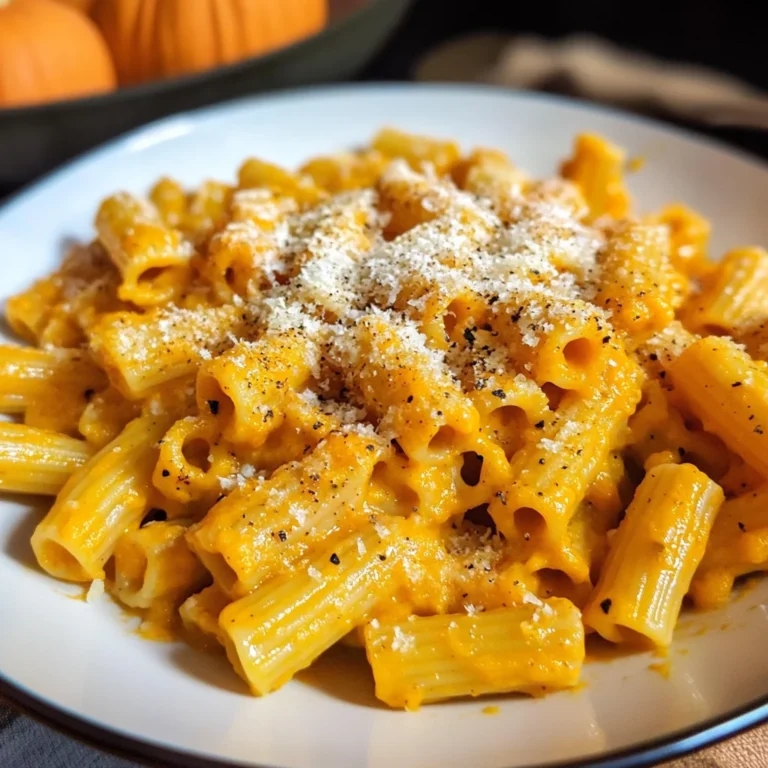 Creamy Parmesan Pumpkin Pasta
