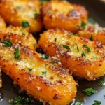 Crispy Smashed Carrots