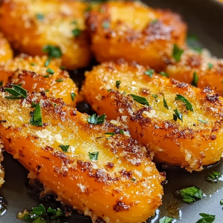 Crispy Smashed Carrots