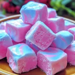 Fluffy Cotton Candy Fudge