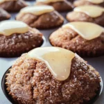 Glazed Gingerbread Muffins