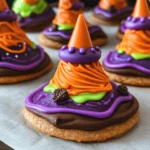 Halloween Witch Hat Cookies