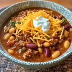 Hillbilly Chili and Cinnamon Rolls
