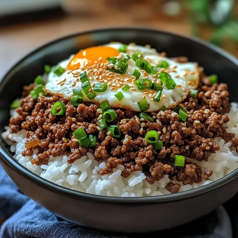 Korean Ground Beef Bowl (25-Minutes)