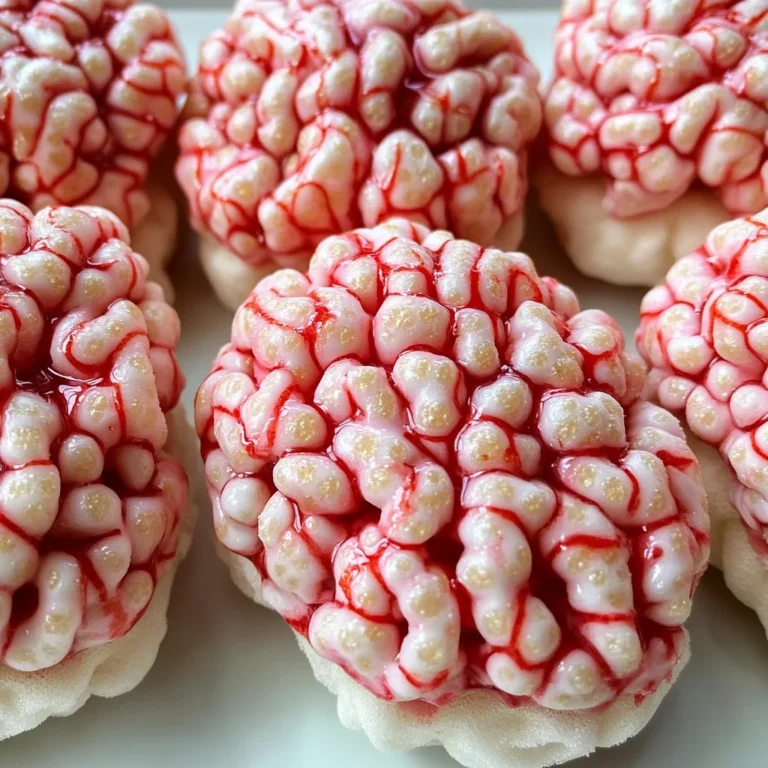 Marshmallow Rice Bubbles Halloween Brains