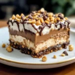 No-Bake Peanut Butter Lasagna