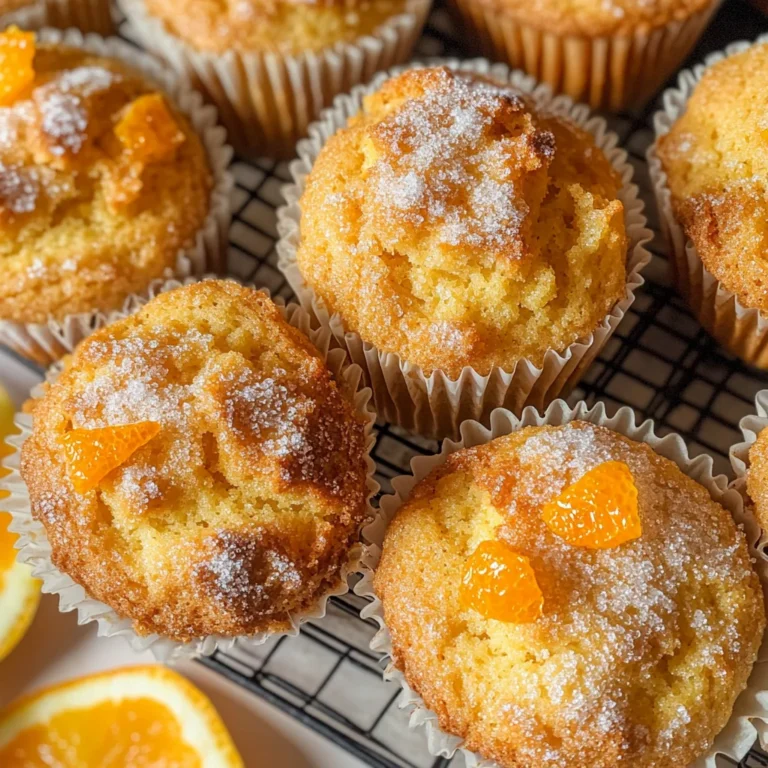 Orange and Cardamom Muffins