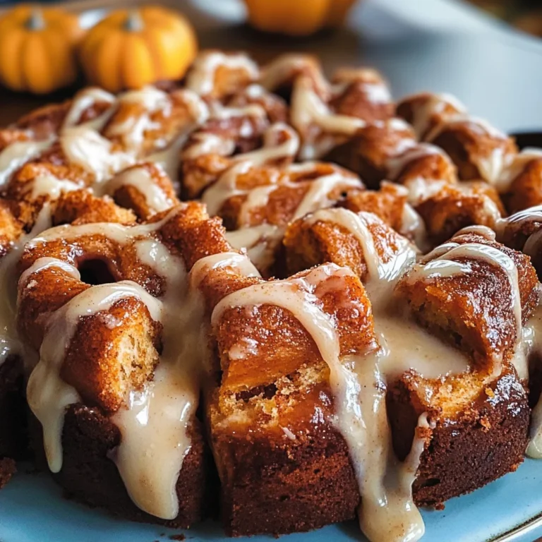 Pumpkin Spice Monkey Bread Recipe