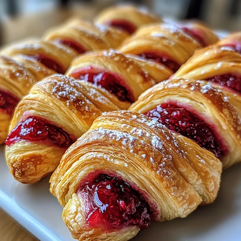 Raspberry Pastry Twists: Indulge in This Sweet Delight!