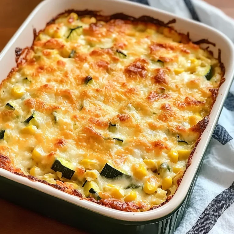 Savory Garden Zucchini Casserole - Alrightwithme