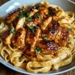 Spicy Cajun Honey Butter Chicken & Pasta