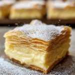 Creamy Vanilla Slice with Flaky Puff Pastry