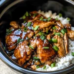 Crockpot Bourbon Chicken