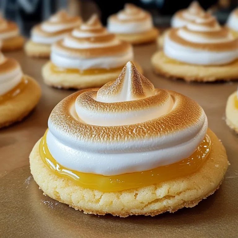 Lemon Meringue Pie Cookies Recipe
