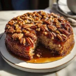 Pecan Upside Down Cake