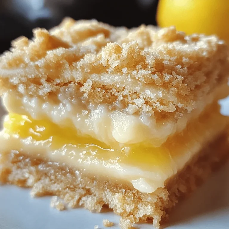 Sugar Cookie Lemonade Crumble